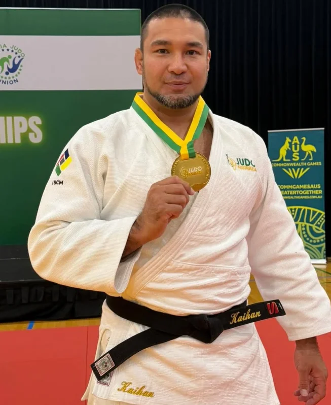 Kayhan Ozcicek-Takagi competing